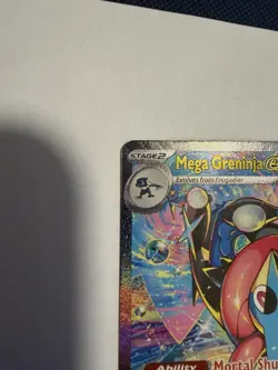 Mega Greninja ex 116/086 SIR Pokemon Chaos Rising Special Illustration Rare NM - Image 4