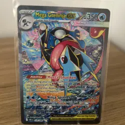 Mega Greninja Ex Sir Pokemon Card Chaos Rising 116/086 - Image 2