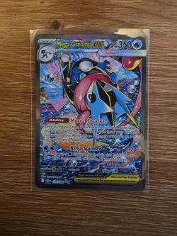 Mega Greninja Ex 116/086 Chaos Rising Pokemon Card Near Mint Condition - Image 1