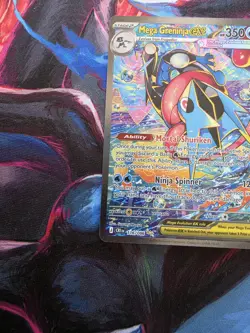 Mega Greninja Ex 116/086 Special Illustration Rare Pokemon Card NM Chaos Rising - Image 3