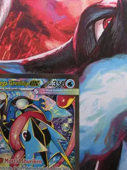 Mega Greninja Ex 116/086 Special Illustration Rare Pokemon Card NM Chaos Rising - Image 5
