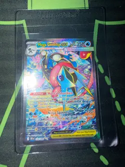 TCG Pokemon Mega Greninja ex #116/086 Chaos Rising SIR MINT - Image 1