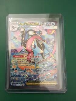 116/086 Mega Greninja ex : Special Illustration Rare Card : Chaos Rising Pokemon - Image 1
