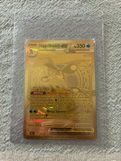 Pokemon Chaos Rising Mega Greninja Ex SIR 116/086 MINT Pack Fresh - Image 1
