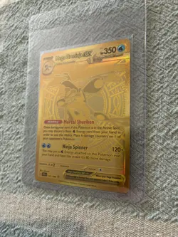 Pokemon Chaos Rising Mega Greninja Ex SIR 116/086 MINT Pack Fresh - Image 2