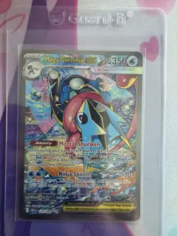 Mega Greninja Ex 116/086 Special Illustration Rare - Chaos Rising Pokemon Card - Image 4