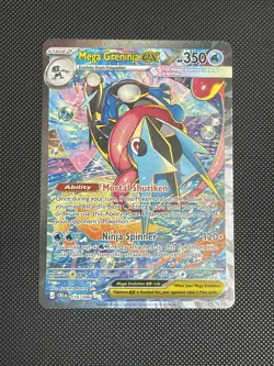 Mega Greninja EX SIR 116/086 Chaos Rising | Pokemon TCG English - Image 1