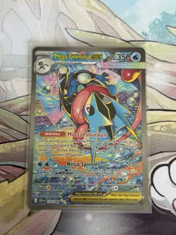 Mega Greninja EX 116/086 Pokemon Card Chaos Rising - Image 3