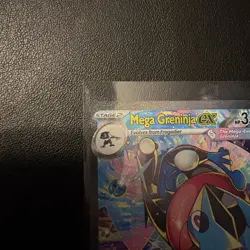Pokemon Mega Greninja Ex SIR 116/086 Chaos Rising NM English 2026 - Image 2