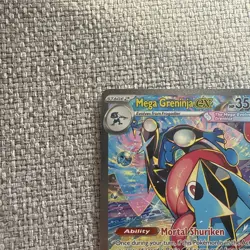 🌀 Mega Greninja ex 116/086 Special Illustration Rare Chaos Rising Pokemon TCG - Image 4