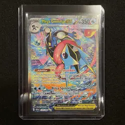 Pokemon Mega Greninja EX SIR 116/086 Mega Evolutions Chaos Rising - Pack Fresh - Image 1