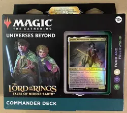 Magic The Gathering - Lord Of The Rings Commander Deck Frodo and Fellowship - B1 - Image 1