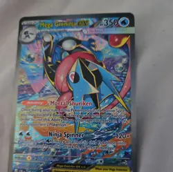 Mega Greninja ex - 116/086 - Chaos Rising - SIR - NM/M - Pokemon TCG - Image 1