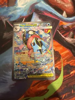 Mega Greninja Ex SIR 116/086 Chaos Rising Mint Condition Pokemon Card - Image 1