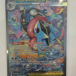 Mega Greninja ex 116/086 Special Illustration Rare SIR Chaos Rising Pokemon NM - Image 3