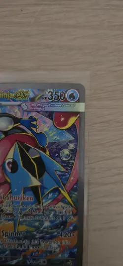 Prerelease English Mega Greninja ex SIR 116/086 Chaos Rising Pokemon TCG - Image 2