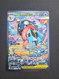 Pokemon - Chaos Rising - Mega Greninja ex 116/086 - Special Illustration Rare - Image 1