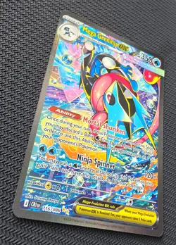 Pokemon Mega Greninja ex SIR 116/086 Chaos Rising Special Illustration Rare - Image 2
