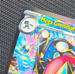 Pokemon Mega Greninja ex SIR 116/086 Chaos Rising Special Illustration Rare - Image 3
