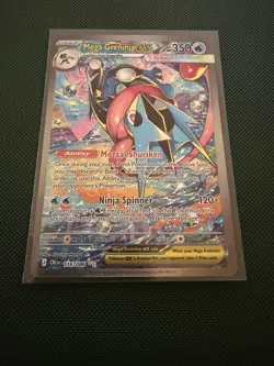 Pokemon TCG Mega Greninja EX 116/086 Chaos Rising Secret Rare MINT CONDITION - Image 1
