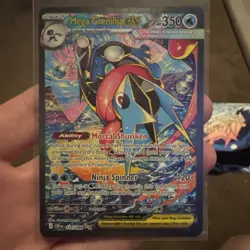 Mega Greninja Ex SIR 116/086 Chaos Rising Pokemon TCG NM - Image 3