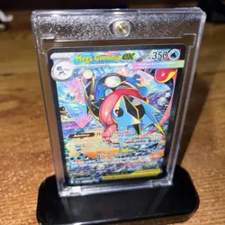 Mega Greninja ex 116/086 Special Illustration Rare Sir Chaos Rising Pokemon - Image 2