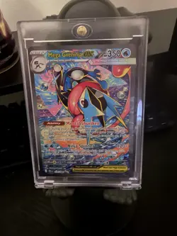 Mega Greninja ex 116/086 Special Illustration Rare Sir Chaos Rising Pokemon - Image 3