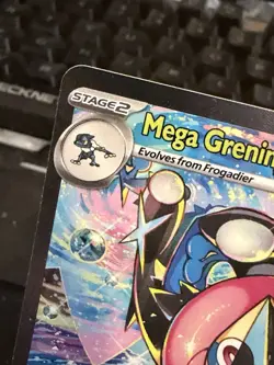 Pokemon Mega Greninja ex 116/086 Chaos Rising Secret Rare – Mint/NM – Authentic - Image 3