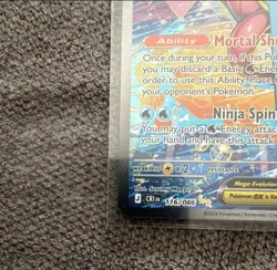 Mega Greninja EX 116/086 SIR Full Art Holo Pokemon TCG - Chaos Rising NM/M 3 - Image 5