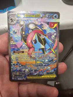 Pokemon TCG Chaos Rising Mega Greninja EX 116/086 SIR - Image 1