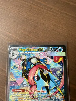 Pokemon TCG Chaos Rising Mega Greninja EX 116/086 SIR PACK FRESH NM - Image 2