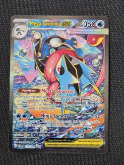 Pokemon TCG - Mega Greninja Ex 116/086 - Chaos Rising - Pack Fresh MINT - Image 1