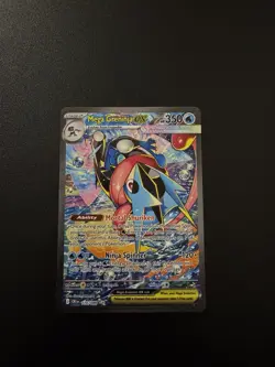 Mega Greninja ex 116/086 Chaos Rising SIR Full Art Pokemon Card NM - Image 1