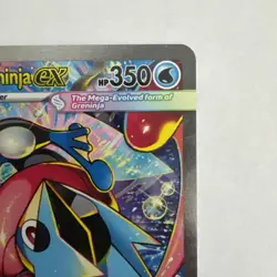 Pokemon Chaos Rising - Mega Greninja ex SIR 116/086 Card - Fresh Pull - Image 2