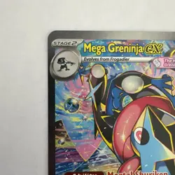 Pokemon Chaos Rising - Mega Greninja ex SIR 116/086 Card - Fresh Pull - Image 3