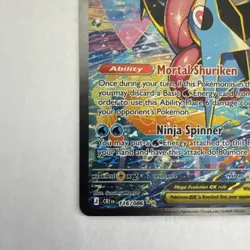 Pokemon Chaos Rising - Mega Greninja ex SIR 116/086 Card - Fresh Pull - Image 4
