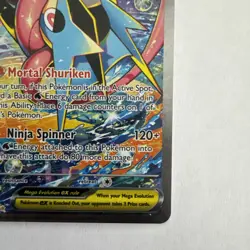 Pokemon Chaos Rising - Mega Greninja ex SIR 116/086 Card - Fresh Pull - Image 5