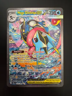 Pokemon TCG - Mega Greninja Ex 116/086 - Chaos Rising - Pack Fresh MINT - Image 1