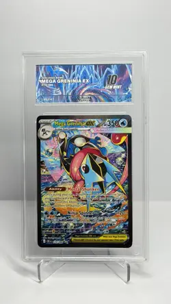 Mega Greninja EX 116/086: Pokemon Chaos Rising Pokemon TCG - Aura 10 Slab - Image 1