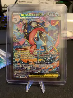 Mega Greninja Ex SIR !! 116/086. Chaos Rising. Pokemon TCG - Image 1