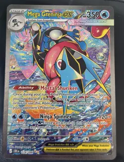 Pokemon TCG - Mega Greninja Ex 116/086 - Chaos Rising - Pack Fresh MINT - Image 1