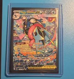 Pokemon TCG Mega Greninja EX 116/086 sir chaos rising potential 10 grading - Image 1