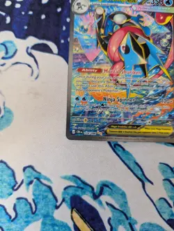 Pokemon TCG Mega Greninja EX SIR 116/086 Chaos Rising Pack Fresh NM Condition - Image 5