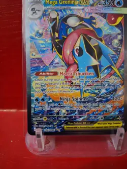 Pokemon TCG Mega Greninja Ex 116/086 Chaos Rising - Image 5