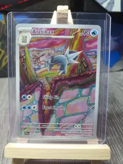 Arctibax Paldea Evolved Illustration Rare Pokemon Card TCG 209/193 - Image 1