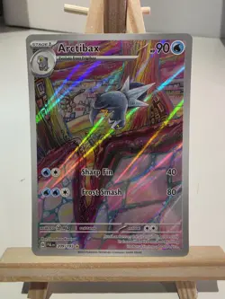 Pokemon TCG Arctibax 209/193 SV Paldea Evolved Illustration Rare - Image 1