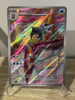 Pokemon TCG Arctibax Scarlet & Violet - Paldea Evolved 209/193 Illustration Rare - Image 1