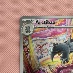 Arctibax 209/193 Paldea Evolved Illustration Rare Pokemon TCG - Image 3