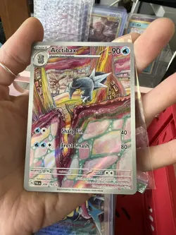 🌈Pokemon TCG Arctibax Scarlet & Violet- Paldea Evolved 209/193 Holo Illu Rare🔥 - Image 1