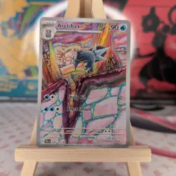 Pokemon TCG Arctibax 209/193 Paldea Evolved Illustration Rare Holo Near Mint - Image 1